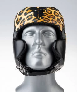 Headguard Fighter Sparring Pro Jungle Series - Leopard, JE2796LE