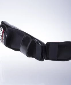 King Pro Boxing Shin Guards - Black/red, KPG-SG-95