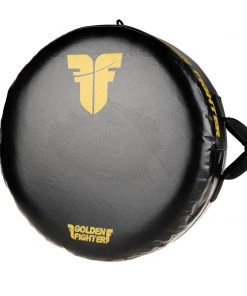 Fighter Round Shield - Golden Fighter, FKSH-20