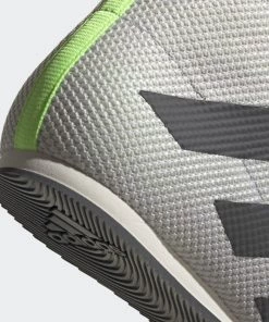 Boxing Shoes Adidas Box Hog 3 - White/grey, FV6584