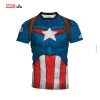 Daedo Captain America Full Print T- Shirt, MARV52301 Training T-Shirts 2 Daedo Captain America Full Print T- Shirt, MARV52301 Training T-Shirts