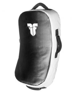 Fighter Kicking Shield - MULTI GRIP - Black/white, FKSH-03 TRAINING