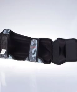 Fighter Shinguards Thai Ergo - Grey Camo, FSG-004GCR 8 Fighter Shinguards Thai Ergo - Grey Camo, FSG-004GCR
