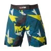 TOP TEN MMA Shorts Jungle - Black/blue/yellow, 18721-62