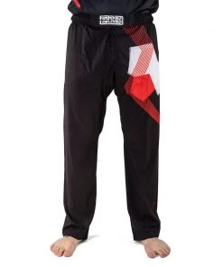 Fighter Pants - FIGHT - Black/red, FF-P002BRW