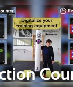 Fighter Free-Standing Boxing Bag SPEED - Powered By Reaction Counter - FSBS-RC