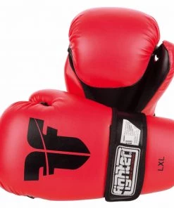 Fighter Open Gloves - Red, F1399RB