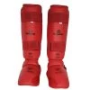 Hayashi PROTECTION Karate Kickprotector - Instep And Shin WKF - Red, 343-4 2 Hayashi PROTECTION Karate Kickprotector - Instep And Shin WKF - Red, 343-4