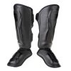 Fighter Shinguards Thai Ergo - Black, FSG-004BB
