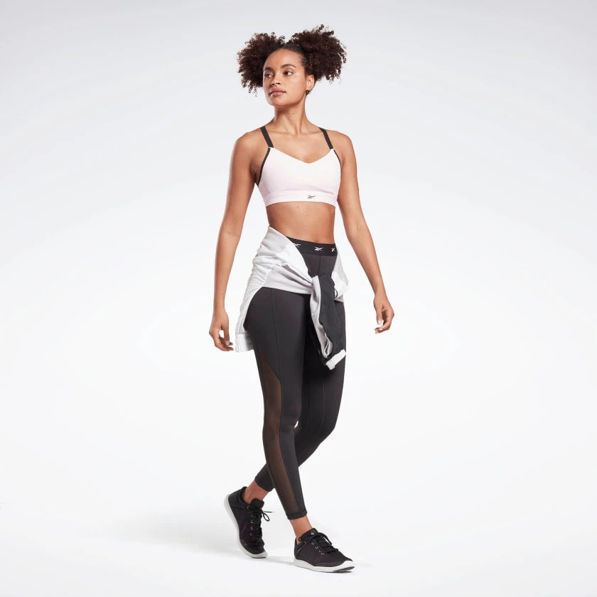 Reebok Hero Medium - Impact Strappy Bra - Pink, FK5339 4 Reebok Hero Medium - Impact Strappy Bra - Pink, FK5339