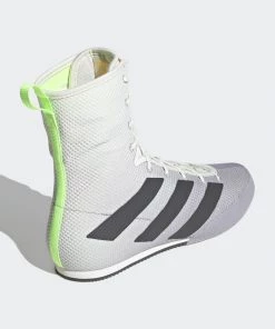 Boxing Shoes Adidas Box Hog 3 - White/grey, FV6584