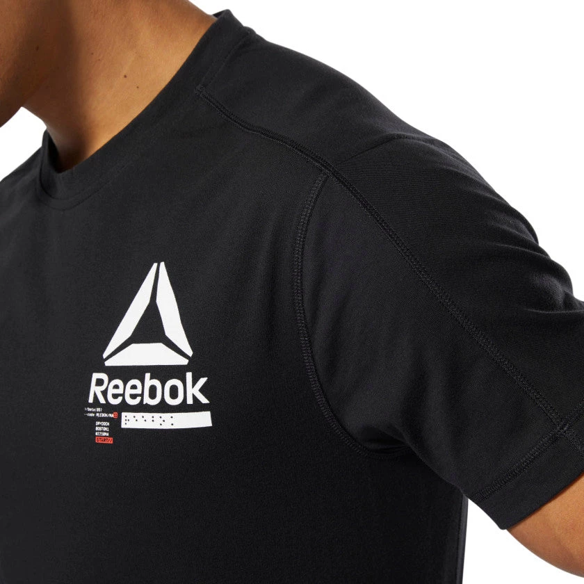 Reebok Speedwick Move Tee - Black, DU3974 8 Reebok Speedwick Move Tee - Black, DU3974