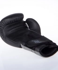 Fighter Boxing Gloves Sparring - Black/gray, FBG-002-BG 20 Fighter Boxing Gloves Sparring - Black/gray, FBG-002-BG