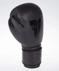 Fighter Boxing Gloves SPLIT - Matt Black, FBG-001B 18 Fighter Boxing Gloves SPLIT - Matt Black, FBG-001B