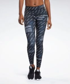 Reebok Workout Ready Allover Print Tights, FK6865