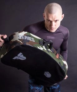 Fighter Kicking Shield - MULTI GRIP - Tactical Series - Black/camo, FKSH-14 TRAINING