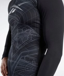 Reebok Compression Long Sleeve Tee, FS8581 Training T-Shirts