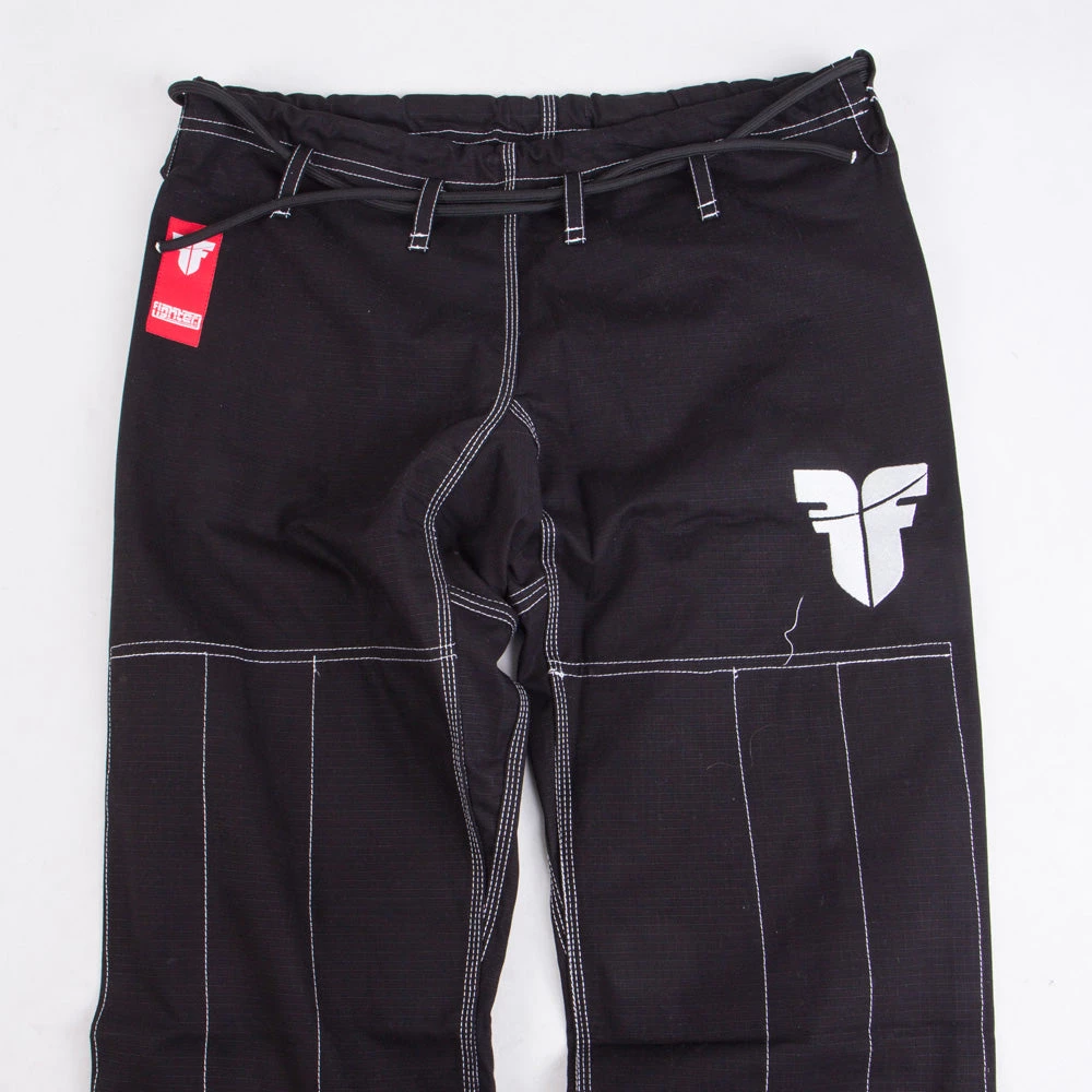 BJJ Uniforms Fighter BJJ Kimono Rice Straw - Black, BJJBL-09 7 BJJ Uniforms Fighter BJJ Kimono Rice Straw - Black, BJJBL-09