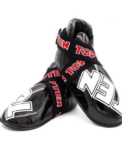 PROTECTION Top Ten SuperLight Kicks Glossy - Black, 3067-9