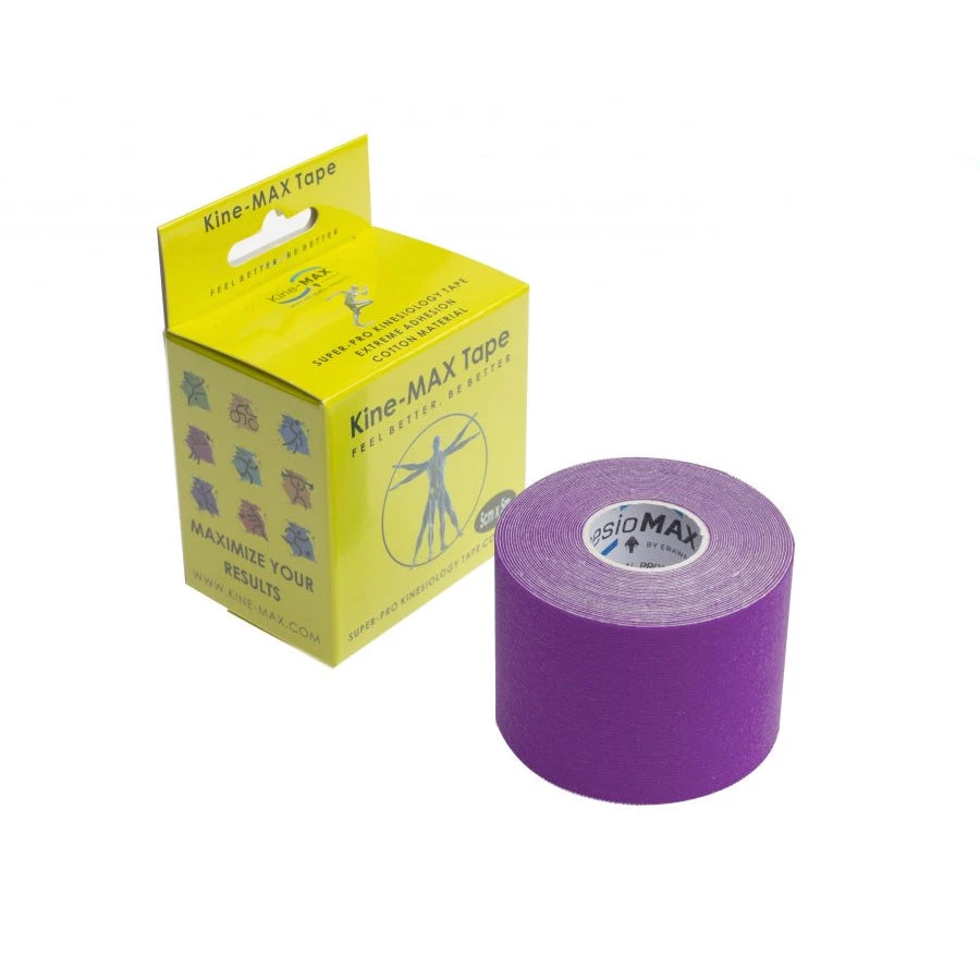 KinesioMAX Kine-MAX Super Pro Cotton - Lila, KTSCVIO.01 TRAINING 3 KinesioMAX Kine-MAX Super Pro Cotton - Lila, KTSCVIO.01 TRAINING
