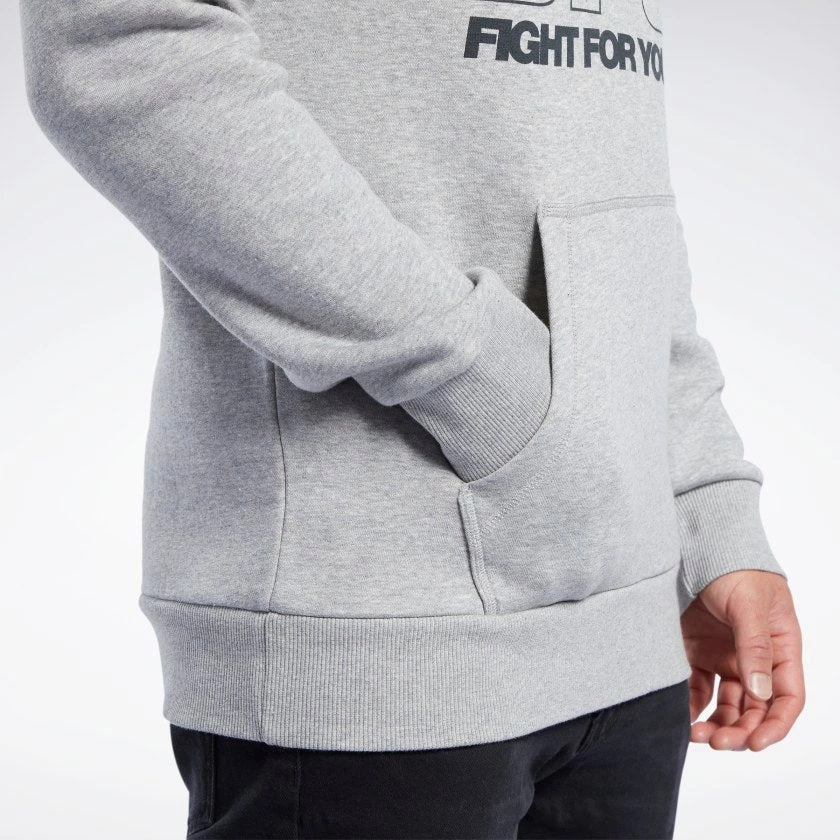 Hoodies Reebok UFC FG Hoodie - Grey, FK2342 5 Hoodies Reebok UFC FG Hoodie - Grey, FK2342