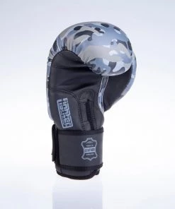 Fighter Boxing Gloves SIAM - Grey Camo, FBG-003C