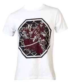 Top Ten MMA T-Shirt Samurai - White, 1462-1004 T-Shirts