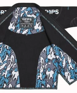 BJJ Uniforms Grips Armadura 2.0 BJJ Kimono Camo - Black, G10129-BLK 14 BJJ Uniforms Grips Armadura 2.0 BJJ Kimono Camo - Black, G10129-BLK