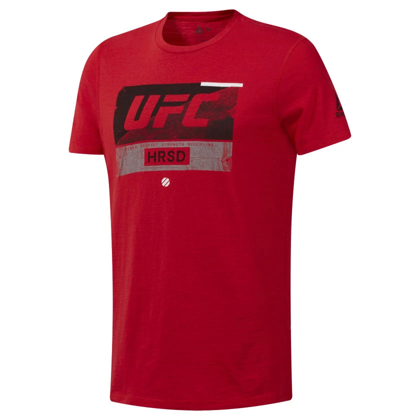 Reebok UFC Fight Week T-shirt - Red, DU4573 T-Shirts 3 Reebok UFC Fight Week T-shirt - Red, DU4573 T-Shirts