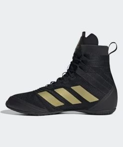 Box Shoes Adidas Speedex 18 - Black/gold, FX0564