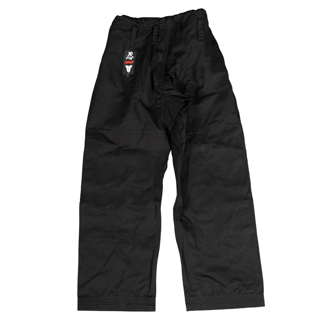 Cotton Pants Fighter Shinobi Pants - Black 3 Cotton Pants Fighter Shinobi Pants - Black