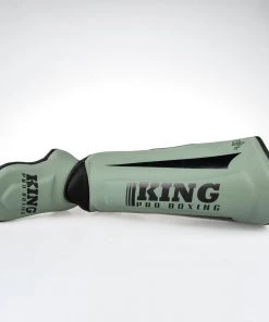 King Pro Boxing Shinguards Revo 5 - Khaki