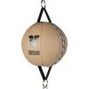 Fighter Punch Ball With Base MF-PRO - Beige/black TRAINING