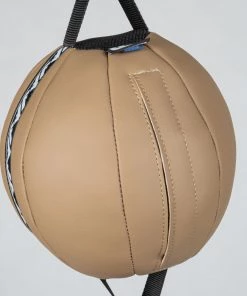 Fighter Punch Ball With Base MF-PRO - Beige/black TRAINING