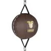 TRAINING Fighter Punch Ball With Base MF-PRO - Brown/gold