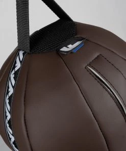 TRAINING Fighter Punch Ball With Base MF-PRO - Brown/gold