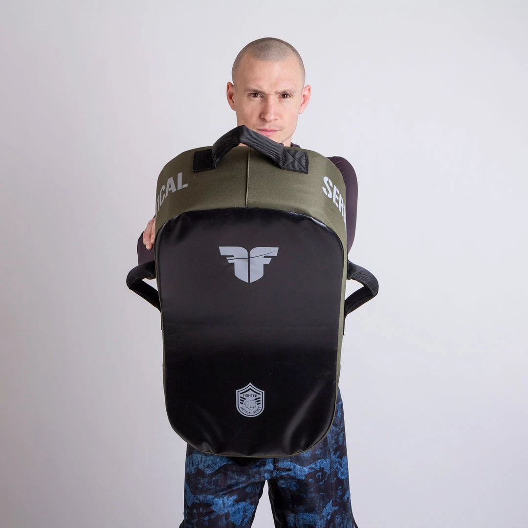 Fighter Kicking Shield - MULTI GRIP - Tactical Series - Army Green, FKSH-15 11 Fighter Kicking Shield - MULTI GRIP - Tactical Series - Army Green, FKSH-15
