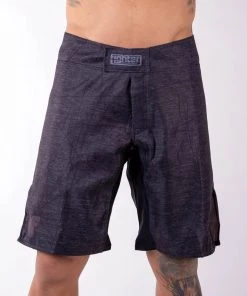 Fighter MMA Shorts - Life Is A Fight - Grey, FSHM-12
