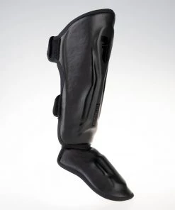 Fighter Shinguards Thai Ergo - Black, FSG-004BB