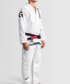 Grips Gr1ps BJJ Uniform Primero Competition - White, G10118-WHT