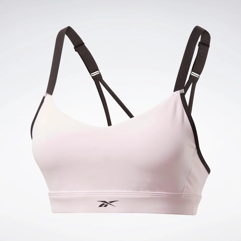 Reebok Hero Medium - Impact Strappy Bra - Pink, FK5339 3 Reebok Hero Medium - Impact Strappy Bra - Pink, FK5339