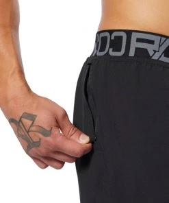 Reebok Combat Boxing Shorts - Black, DU4970 Training Shorts 9 Reebok Combat Boxing Shorts - Black, DU4970 Training Shorts