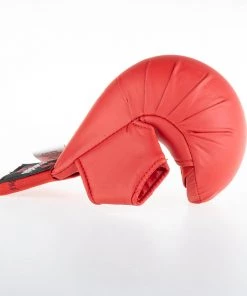 Hayashi Karate Fist Protector TSUKI With Thumb (WKF Approved) - Red, 238