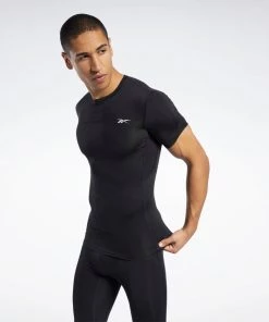 Reebok Wourkout Ready Compression TEE - Black, FP9118