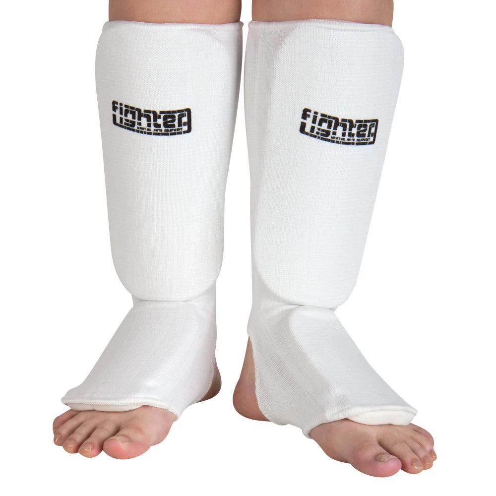 Fighter Shin Instep Guard - White, JE1400IN PROTECTION 3 Fighter Shin Instep Guard - White, JE1400IN PROTECTION