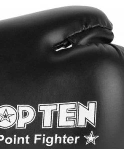 GLOVES Open Hands Top Ten Point Fighter - Black, 2165-9