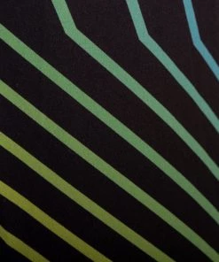 Fighter Pants - FIGHT - Black/rainbow, FF-P004B