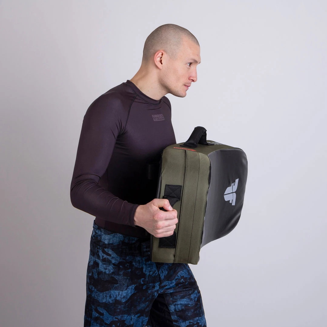 Fighter Kicking Shield - MULTI GRIP - Tactical Series - Army Green, FKSH-15 10 Fighter Kicking Shield - MULTI GRIP - Tactical Series - Army Green, FKSH-15