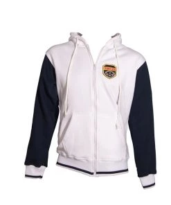 Hooded Jacket TOP TEN Coat Of Arms - White/blue, 19111-16 Jackets