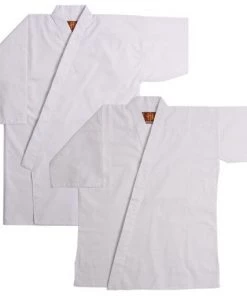 Nine Circles Iaigi & Shitagi Set - White Tetron, IG-2-S-W Iaido Uniforms